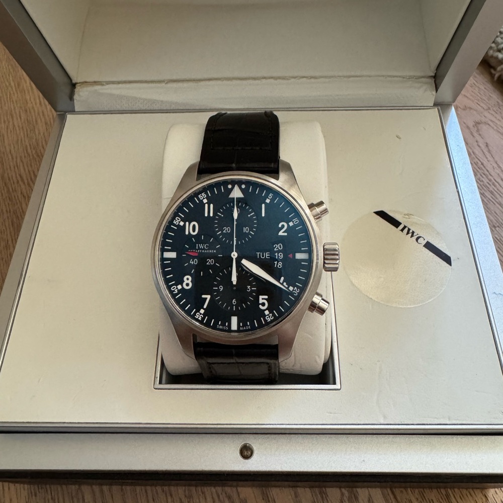 IWC Pilot Chronograph watch